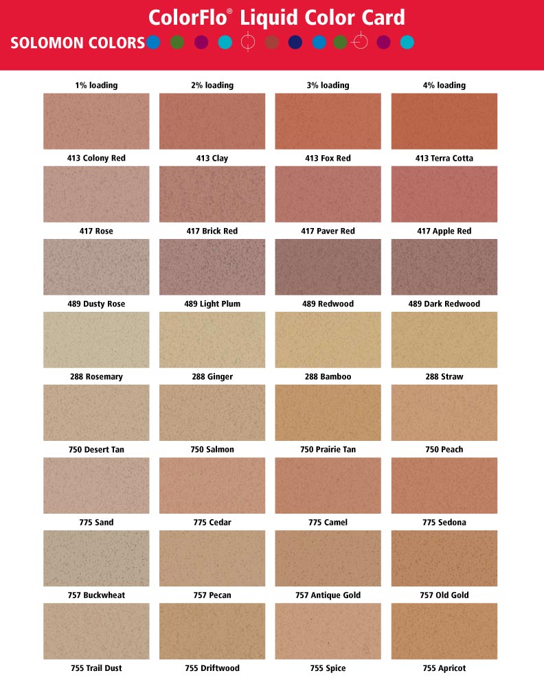 Solomon Concrete Colors