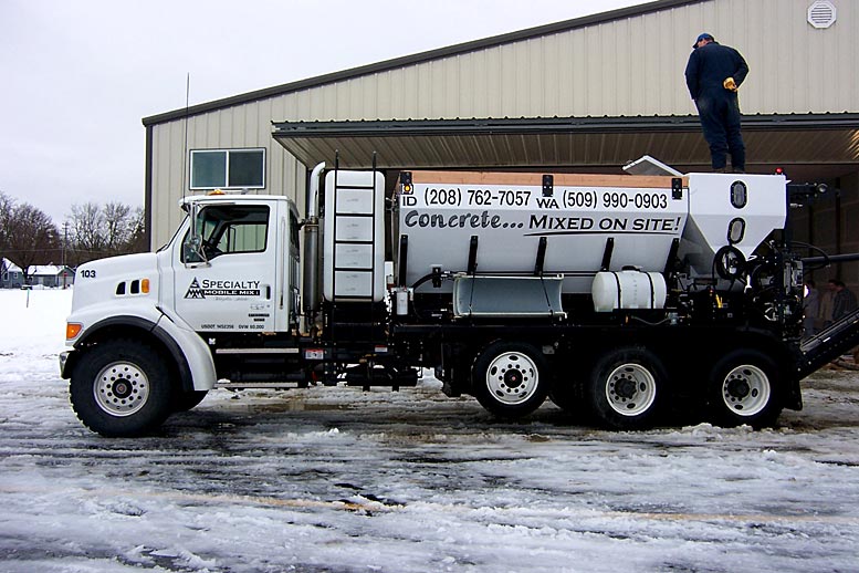 Specialty Mobile Mix Concrete