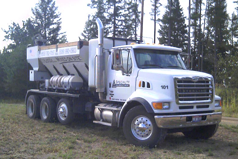 Specialty Mobile Mix Concrete